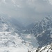 La diga di Alpe Gera, quella di Campomoro e sullo sfondo le piste di Caspoggio.