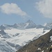 al centro il Pizzo Roseg 3.937m