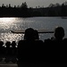 Am Schwaigsee unterhalb der Schönegger Käsealm<br />Diesmal das beim letzten Bericht von [u Henrik] vermisste, gemeinsame Sonnenuntergangsfoto. Bitte die 5 Gesellen links im Bild nicht übersehen!