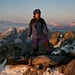 Ein Gipfelbiwak hat den Vorteil, dass man am folgenden Tag nur noch Absteigen muss :-)