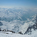 vue du sommet avec La Jungfrau et l'Eiger