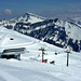 Ausgangspunkt der Hochtour - die Bergstation der Panoramabahn in 2060m Höhe. da wird die Luft schon dünn!