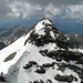 Wilde Kreuzspitze 3132 m am 21.6.2008 vom höheren Nebengipfel gesehen (3135 m)