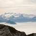 Immer wieder einen Blickfang - die Berner Alpen