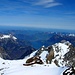 Vierwaldstättersee vom Gipfel aus gesehen