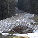 Lawinenüberreste