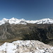 Panorama da quota 2760m verso le cime della Val Malvaglia 