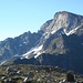 Die Punta Clogstafel (2967 m) vom Aufstieg auf den Passo Vanninio