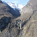 la cascata di Foroglio e la Val Calnegia