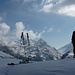 Pause bei der Alp Tschitta