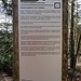 auf dem Abstieg nach Teuffelen informiert diese Tafel über einen gewaltigen Bergrutsch aus dem Jahre 1983