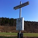 Wegweiser zur genauen Stelle