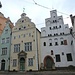 bekannte Häuserzeile in Riga: "the three brothers"