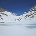 ultimo sguardo al lago.. in annate particolarmente nevose resta ghiacciato fino a giugno/luglio
