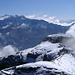 Ausblick vom Rothorn: vorne Läuber.