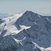 Wilder Freiger im ZOOM; links hinten die Dolomiten; so muß das Wetter sein, wenn man auf der Ruderhof steht