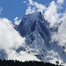 Der Pizzo Badile: Man könnte ihn stundenlang betrachten; ein fantastischer Berg.