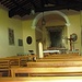 S. Stefano oberhalb Pedrinate - das Innere birgt wertvolle Fresken