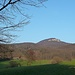 <br />Blick von der Postautohaltestelle zur Schartenflue