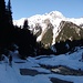 im noch schattigen Sandestal