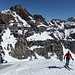 hier konnten dann kurz wieder die Ski angelegt werden