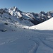 lässig geht's runter in gutem Pulver