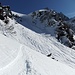 auch im unteren Teil war der Schnee auch noch recht OK