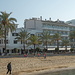 Hotel und Strand 