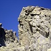 Schönes Klettern im sonnenwarmen Fels