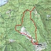 Route Meride - Monte San Giorgio