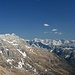 grandioser Ausblick vom Monte Cimone nach Osten ins Zentrum der Julische Alpen