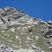 Die letzten Höhenmeter bis zum "Gipfelkreuz" des Mitterjochs (2635m)