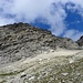 Wunderschonen Sudwestwand des Kleine Sandspitze, 2762m , im Abstieg zum Laserzsee