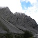 Große Gamswiesenspitze,2486m,links und Blosskofel, 2400m,rechts.