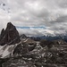 Zwölfer und wolkenverhangene Dolomiten