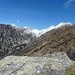 La selvaggia valle che ospita l'Alpe di Ruscada.