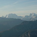 Im Anstieg zur Zwieselalm - drüben am Watzmann und am Hochkalter führt noch der Winter die Regentschaft.