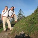 Zwei bergnarrische Freunde sind sich einig - das Frühjahr ist die schönste Jahreszeit !