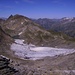 I resti del  ghiacciaio Lai Blau e Piz Gannaretsch