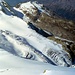 Über den Steingletscher führt die nördliche Anstiegsroute von der Tierberglihütte hinauf.