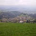 Blick vom Kirschdorf Fraxern Richtung Feldkirch