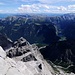Blick vom Gipfel hinunter auf Königssee und Obersee