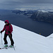 Vers 800m sur fond de Voldafjord