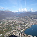 Lugano e vista verso N