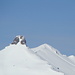 Spitzmeilen - die Aufstiegsrinne hat momentan sehr viel Schnee und wurde heute auch mit Skis befahren
