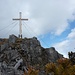 Goppaschrofen, das neue Gipfelkreuz (errichtet 2011)