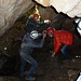 All'interno della Grotta Bifora