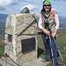 in vetta al monte Ceresa (monumento dedicato agli alpini di mare
