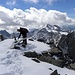 Nach fast 5 Stunden ist den Gipfel des Glödis (3206 m)  erreicht.