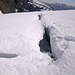 Gletscherspalten beim Schafberg? ;-)